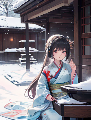 黑色舞蹈服女：都市夜色中的优雅与神秘