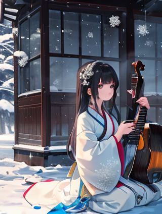 黑色舞蹈服女：都市夜色中的优雅与神秘