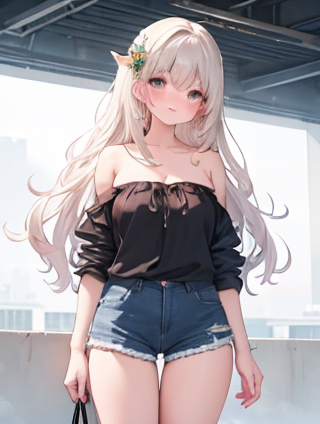 白色透明裤子的时尚穿搭：打造轻盈夏日风情